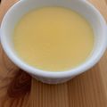 ポメちょん's cooksnap of when they made 娘スイーツ 甘さ控えめプリン 幼児食.