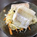 ＊１３'s cooksnap of when they made 白身魚と野菜のレンジ蒸し.