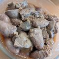 akiccheese's cooksnap of when they made 作り置き★鶏レバーと白葱の生姜味噌煮込み.