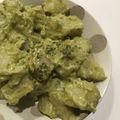 おにぎりちゃんママ's cooksnap of when they made じゃが芋のバジルマヨネーズ和え.