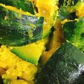 ｱｲﾊﾅ's cooksnap of when they made レンジで簡単に！ かぼちゃの煮物.
