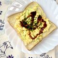 ふたごゆき's cooksnap of when they made お好み焼き風タルタルトースト.