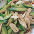 よーたんぶぅ's cooksnap of when they made ちくわときゅうりのきんぴら【JA北越後】.