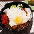 eiyoushi's cooksnap of when they made 目玉焼きのっけ夏野菜カレー.