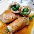 かんなずき's cooksnap of when they made 焼肉のタレで簡単♪いんげんの肉巻き.