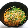 クックIJZ0B4☆'s cooksnap of when they made 作り置き♪人参ピーマンのめんつゆ炒め♪.