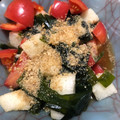 クックO9HQ96☆'s cooksnap of when they made トマト入り長芋とわかめの和えもの.
