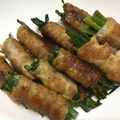 hrmta's cooksnap of when they made 豚にら巻き♥♡甘辛焼き.