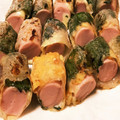 オレンジころん's cooksnap of when they made 生春巻きの皮でウインナー巻いちゃった♬.