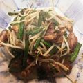 モリトン's cooksnap of when they made あっさりスタミナ！鶏レバニラ炒め.