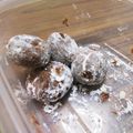kokakokko's cooksnap of when they made 超簡単！チョコが濃〜いスノーボール.