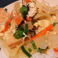 もちおかこ's cooksnap of when they made 厚揚げのふわふわ玉子煮.