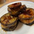 ひろりんご甘煮好き's cooksnap of when they made ナスと鶏ミンチのはさみ焼き☆お弁当に.