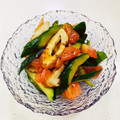 あっこ姉's cooksnap of when they made ちくわのトマトときゅうりの中華和え♪.