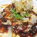 くにぴゆりぴのマミー's cooksnap of when they made 関西風お好み焼(簡単)山芋入り.