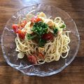 ロンロン草原's cooksnap of when they made まぜまぜ簡単✨ママのトマト冷製パスタ.