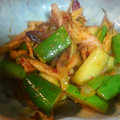mmiwa's cooksnap of when they made みょうがときゅうりのピリ辛☆中華炒め.