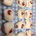 みちャぽんた's cooksnap of when they made HB】プチウインナーロールパン★一口パン.