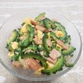 クックZVL9NR☆'s cooksnap of when they made 【農家のレシピ】沖縄のゴーヤチャンプル.