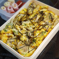 チョミ蔵's cooksnap of when they made 簡単＆時短のおかず☆ネギとしめじの卵とじ.