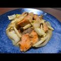 meruko61's cooksnap of when they made 鮭とキャベツのスイチリ味噌炒め.