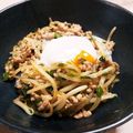 ゆいころままこ's cooksnap of when they made 豚挽き肉ニラモヤシ玉スタミナ丼.
