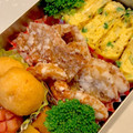 tsujipo's cooksnap of when they made 豚唐揚げの豚丼.