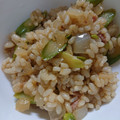 さっちゃん３２'s cooksnap of when they made ●アスパラとベーコンのバター醤油ライス●.