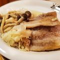 ダッフィーニーうに's cooksnap of when they made 簡単♡レンジで生姜焼き豚肉キャベツ塊.