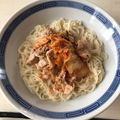 Hungry_'s cooksnap of when they made 夏ランチ☆豚キム豆乳ぶっかけそうめん.