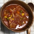 ねーこねこ's cooksnap of when they made トマト缶で具沢山ミネストローネ.