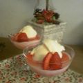 kaorulove's cooksnap of when they made イチゴムース＆バニラアイス.