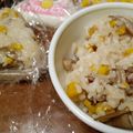 あきつま（杏花☆）'s cooksnap of when they made 舞茸とコーンのバター醤油炒め混ぜご飯.