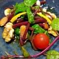 辰夫女子's cooksnap of when they made つるむらさきのナッツ和え.
