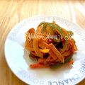 YUH♡ママ's cooksnap of when they made ✜高野豆腐のナポリタン炒め✜.