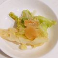 かほus's cooksnap of when they made キャベツのにんにく煮浸し☆簡単レンジ副菜.