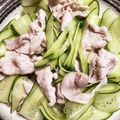 うめぽた☆'s cooksnap of when they made 梅肉ときゅうりのさっぱり豚しゃぶ.