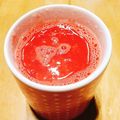 ももくり舞's cooksnap of when they made ミキサーなしの、西瓜ジュース.