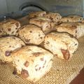 ameうめ's cooksnap of when they made 太白ごま油でチョコチップスコーン.