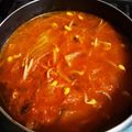 たぷの嫁's cooksnap of when they made 【ダイエット飯】キムチスープ.