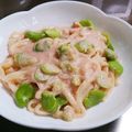 なち☆★'s cooksnap of when they made 5分でできる！電子レンジで明太子うどん♪.