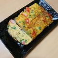 めぐまろろ's cooksnap of when they made 彩り卵焼き～かにかま・しいたけ・ネギ～.