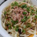 はるたんママ1004's cooksnap of when they made 冷製TKU♡ツナ塩こんぶ卵かけうどん.