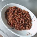 れん◈'s cooksnap of when they made 驚くほど簡単☆ぱらぱら鶏そぼろ.