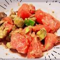 Janberry☆'s cooksnap of when they made トマトとアボカドとバジルのマリネ.