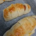 うまいもん大好きママ's cooksnap of when they made HMでふんわり美味しいソーセージパン♪.