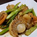 KAORICHIN☆'s cooksnap of when they made ホタテとアスパラガスのバター醤油炒め.