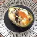 フジぽん's cooksnap of when they made アボカドの塩こぶエッグチーズ.