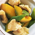 なん☆ゆう's cooksnap of when they made かぼちゃといんげん、油揚げの煮物.