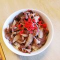 take♪aki♪'s cooksnap of when they made 調味料2つだけ！簡単牛丼.